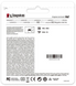 Карта пам'яті для домофону microSDXC Kingston Canvas Select Plus 256 GB Class 10 А1 UHS-1 SD256C10Kd фото 4