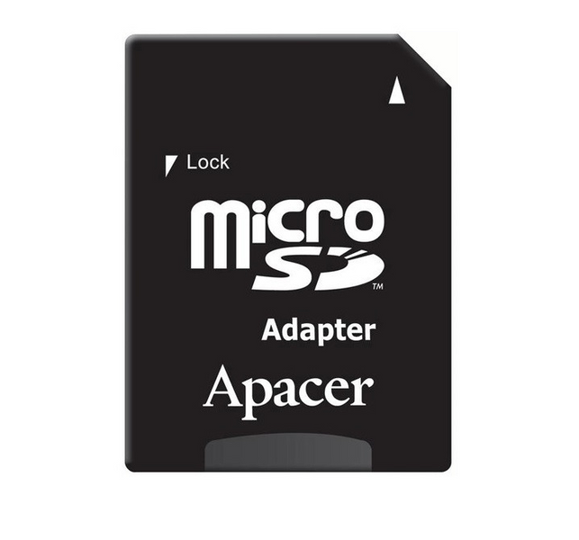 Карта пам'яті для домофону microSDXC Apacer 64 GB class 10 UHS-1 SD64C10Ad фото