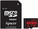 Карта пам'яті для домофону microSDXC Apacer 64 GB class 10 UHS-1 SD64C10Ad фото 2
