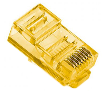 RJ-45 Коннектор Merlion RJ-45 (упаковка 100 шт) для UTP 24491 фото