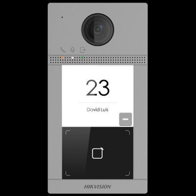 DS-KV8113-WME1(C) 2 Мп IP-виклична панель IP65, IK08 з Wi-Fi 29138 фото
