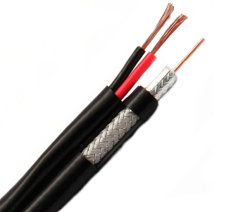F5967BVcu+2*0,75 black Кабель комбинированный OK-NET бухта 305 м 24494 фото