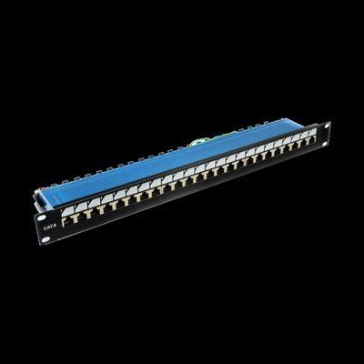 EPNew 6PLDN-F24BK Патч-панель 19" 24xRJ-45 FTP, кат. 6, dual type, EPNew 26538 фото
