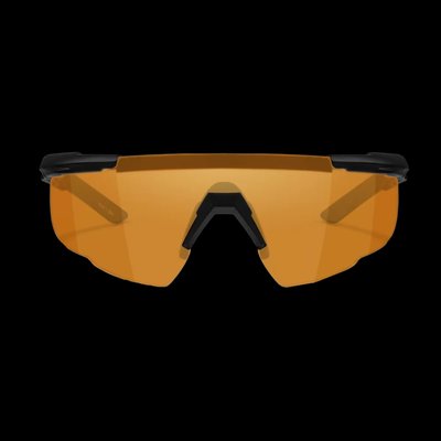 Wiley X SABER ADVANCED помаранчеві лінзи Защитные баллистические очки оранжевые 27733 фото