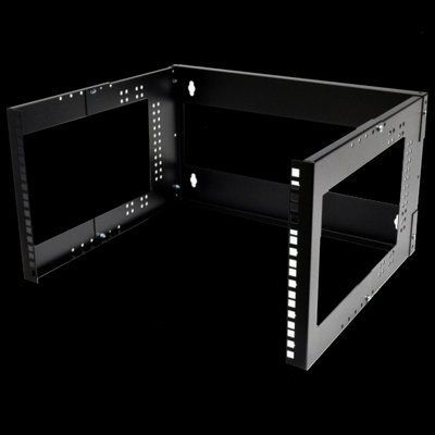 Кронштейн 19" 6U настінний , глиб. 280 - 480мм, чорний 29397 фото