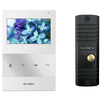 Комплект відеодомофону Slinex SQ-04(White)+ML-16НD(Black) 30256 фото