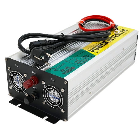 RITAR RSCU-1000 12V/220V, 1000W Інвертор напруги з правильною синусоїдою 1xShuko, 1xUSB 30988 фото