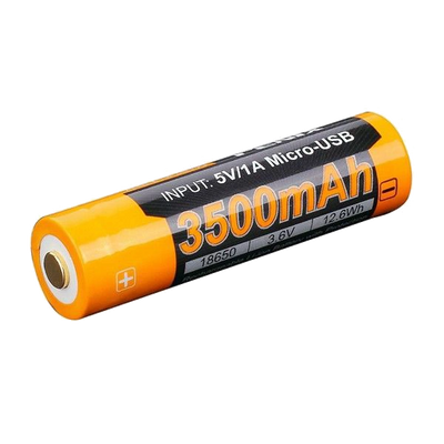 Fenix ARB-L18-3500U Акумулятор 18650 3500 mAh micro usb зарядка 28631 фото
