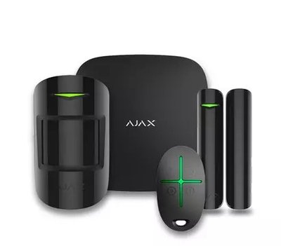 HubKit Plus (black) Комплект бездротової сигналізації Ajax 23521 фото