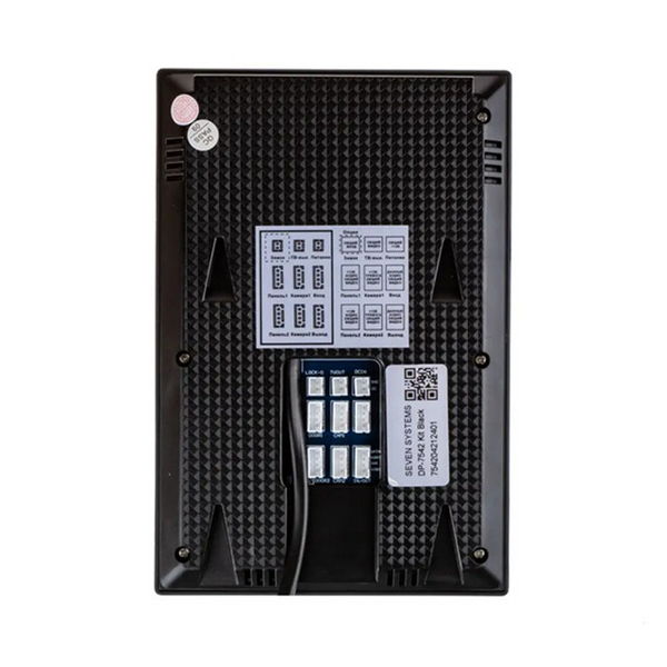Відеодомофон 4 дюйма SEVEN DP&ndash;7541 black 2052978548 фото