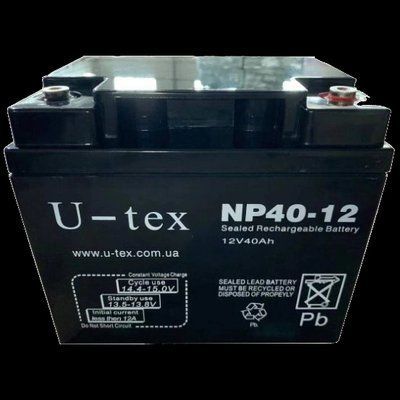 U-tex 12В / 40 Ah Акумулятор 28701 фото