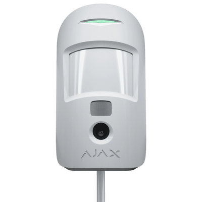 Ajax MotionCam Fibra black проводной извещатель движения с камерой 31390 фото