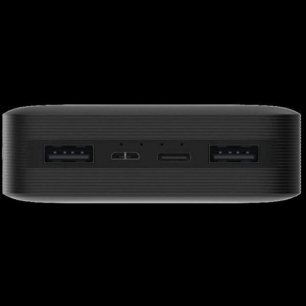 Xiaomi Redmi Power Bank 20000 mAh 2xUSB QC 3.0 18 W PB200LZM Black (VXN4304GL) Повербанк 28761 фото