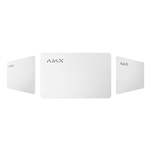 Ajax Pass white (10pcs) бесконтактная карта управления 24580 фото