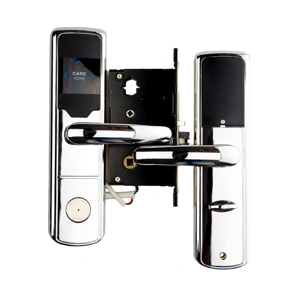 Електронний RFID замок для готелів, готелів і хостелів SEVEN LOCK SL-7731 silver 653253300 фото