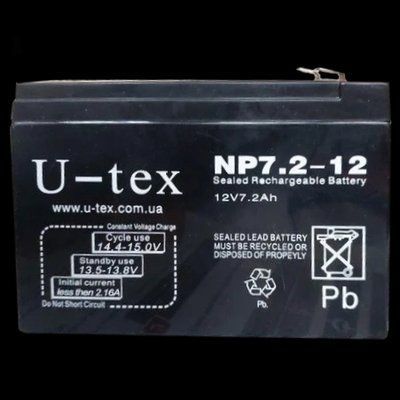 U-tex 12В / 7,2 Ah Акумулятор 28703 фото