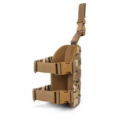 Настегнана платформа U-WIN Cordura 1000 на ліву ногу під балістичний захист 33411 фото