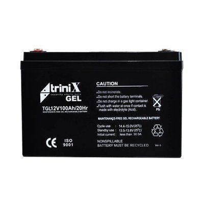 Trinix TGL12V100Ah/20Hr Акумулятор 12В 100А/год гелевий 25819 фото