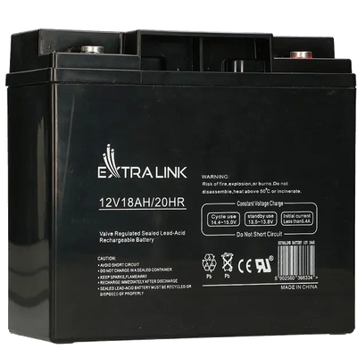 Extralink AGM 12V 18 Ah Акумулятор 29062 фото