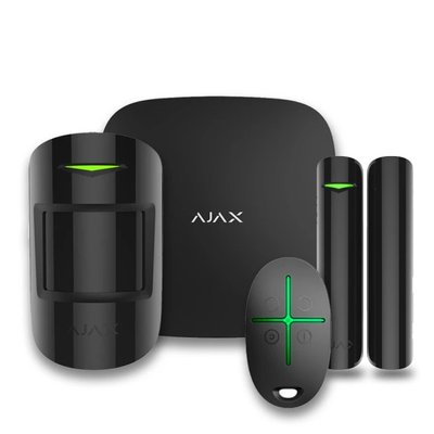 Ajax StarterKit Plus (Чёрный) Комплект охоронної сигналізації 23868 фото