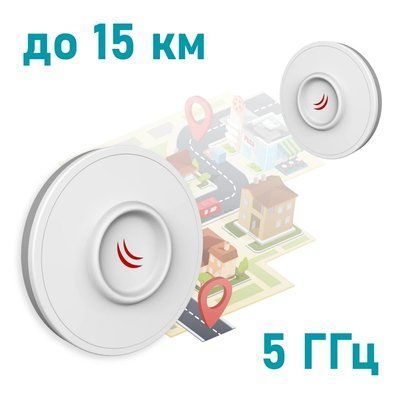 MikroTik DISC Lite5 ac (RBDiscG-5acD) 5GHz Wi-Fi точка доступа с усиленной антенной 22419 фото