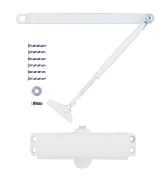 Дотягувач дверей RYOBI 9903 glossy white 65 кг RY9903w фото