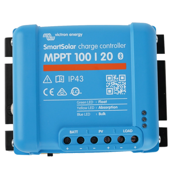 Victron Energy SmartSolar MPPT 100/20 48V (20A,12/24/48В) Контроллер заряда 27912 фото