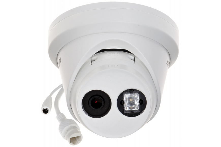 DS-2CD2343G2-IU 2.8mm white 4 MP AcuSense Turret IP 24411 фото