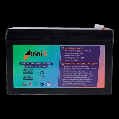 TRINIX LFP 12V12Ah LiFePo4 Акумуляторна батарея 29638 фото