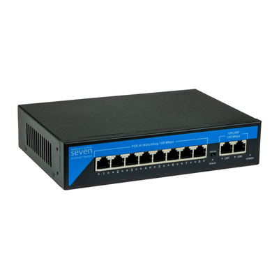 PoE комутатор (switch) 8 портів SEVEN P-7328 P7328 фото
