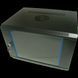 Hypernet WMNC66-12U-FLAT-AC-BLACK Шафа комутаційна настінна 12U 600x600 розбірна чорна 27953 фото 1
