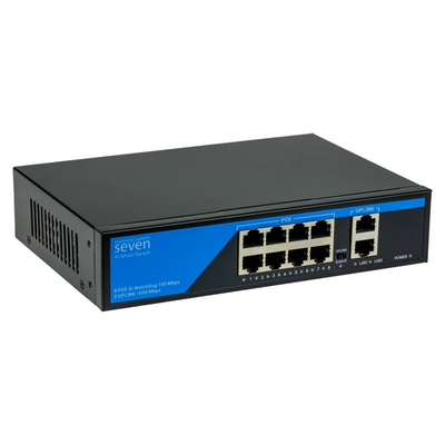 PoE комутатор (switch) 8 портів SEVEN P-7328G P7328G фото