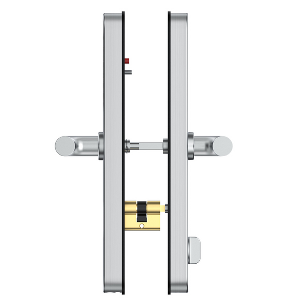 Умный дверной биометрический замок SEVEN LOCK SL-7761BF silver (без врезной части) 1566137803 фото
