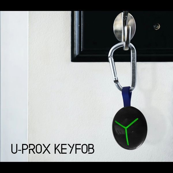 U-Prox&nbsp;Keyfob&nbsp;Black Брелок управления режимами охраны 29669 фото