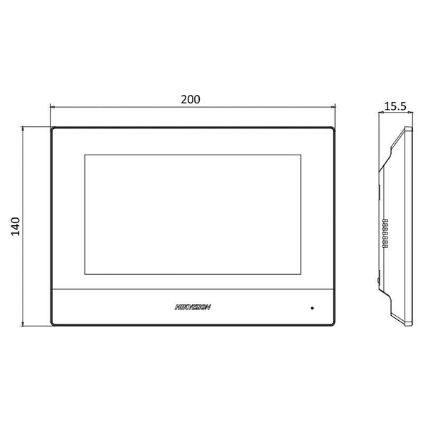 DS-KC001 7 "IP відеодомофон Hikvision 23567 фото
