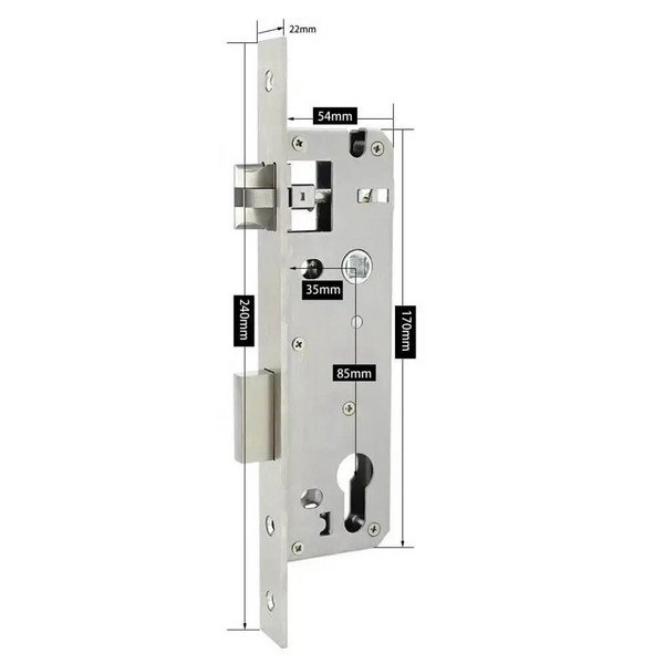 Електронний RFID замок для офісів SEVEN LOCK SL-7737S silver ID EM 1616464300 фото