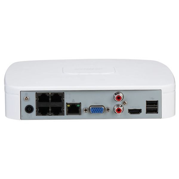 DHI-NVR2104-P-I2 4-канальный Smart 1U 4PoE 1HDD WizSense 28103 фото