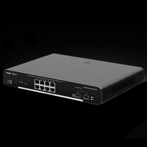 RG-NBS3100-8GT2SFP-P 8-портовий гігабітний L2 керований комутатор POE Ruijie 25841 фото