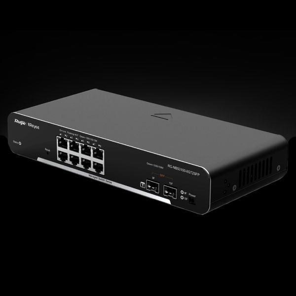RG-NBS3100-8GT2SFP 8-портовий гігабітний L2 керований комутатор Ruijie 25842 фото