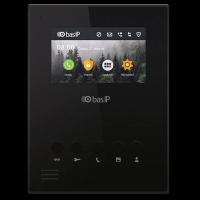 Bas-IP&nbsp;AU-04LA&nbsp;black Відеодомофон 26629 фото