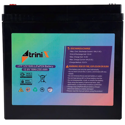 TRINIX LFP 12V18Ah LiFePo4 Акумуляторна батарея 29639 фото