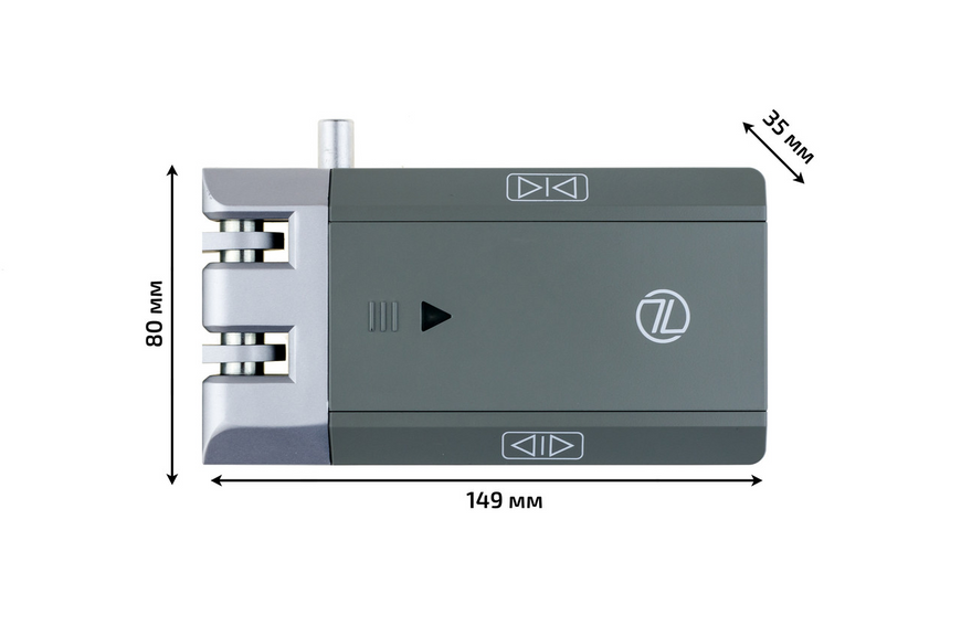 Умный Bluetooth замок невидимка SEVEN LOCK SL-7709B 2025447947 фото
