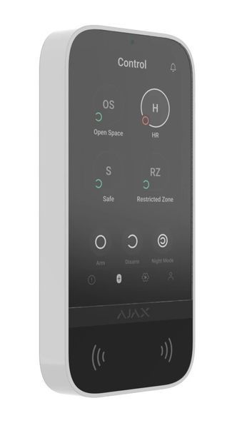 Ajax KeyPad TouchScreen (8EU) white Клавиатура 30569 фото