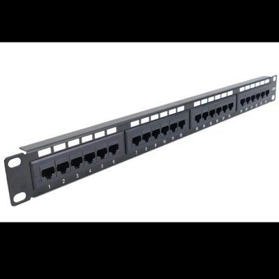 PP-KUTP24-NM Патч-панель 24-портова стійка 19", UTP кат. 5Е 24977 фото