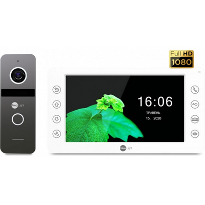 Комплект монітор NeoKit FHD PRO Graphite KAPPA + HD + панель SOLO FHD 31932 фото