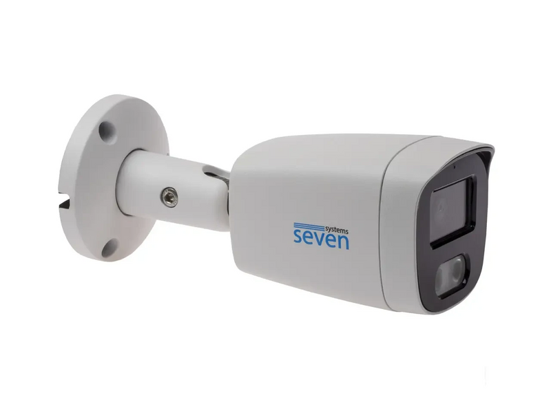 Комплект відеоспостереження на 6 циліндричних 5 Мп аналогових камер SEVEN KS-7626O-5MP KS7626O5MP фото