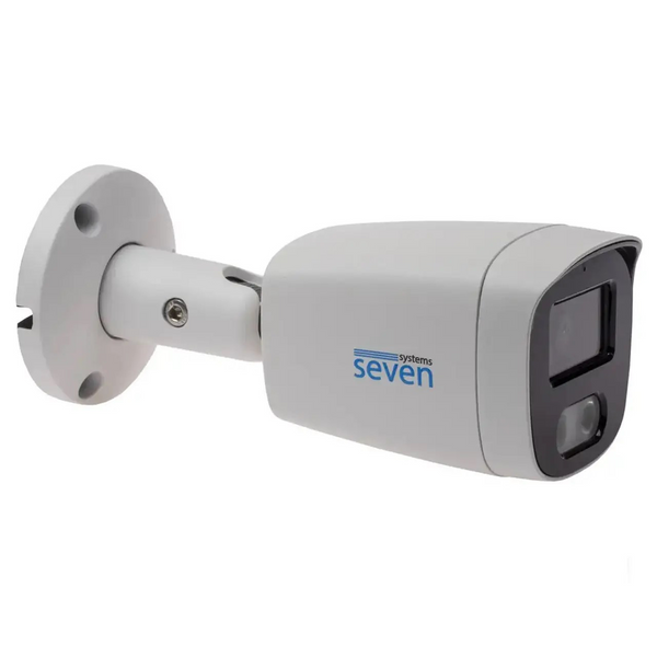 Комплект відеоспостереження на 8 циліндричних 2 Мп FULL COLOR IP-камер SEVEN IP-7222W8FC-2MP IP-7222W8FC-2MP фото