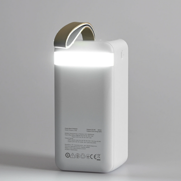 TITANUM 741S 22.5W White 50000mAh Повербанк 31478 фото