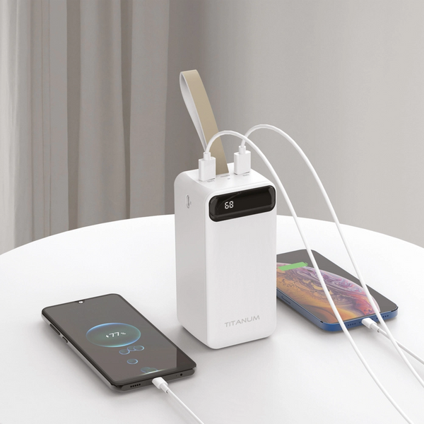 TITANUM 741S 22.5W White 50000mAh Повербанк 31478 фото