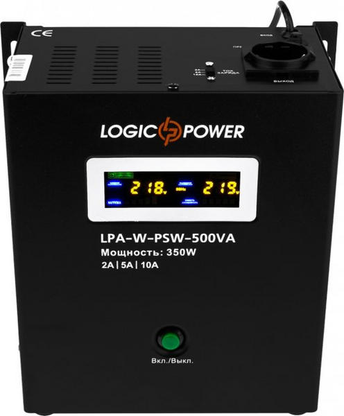 LOGICPOWER LPA-W-PSW-500VA+ Джерело безперебійного живлення 29096 фото